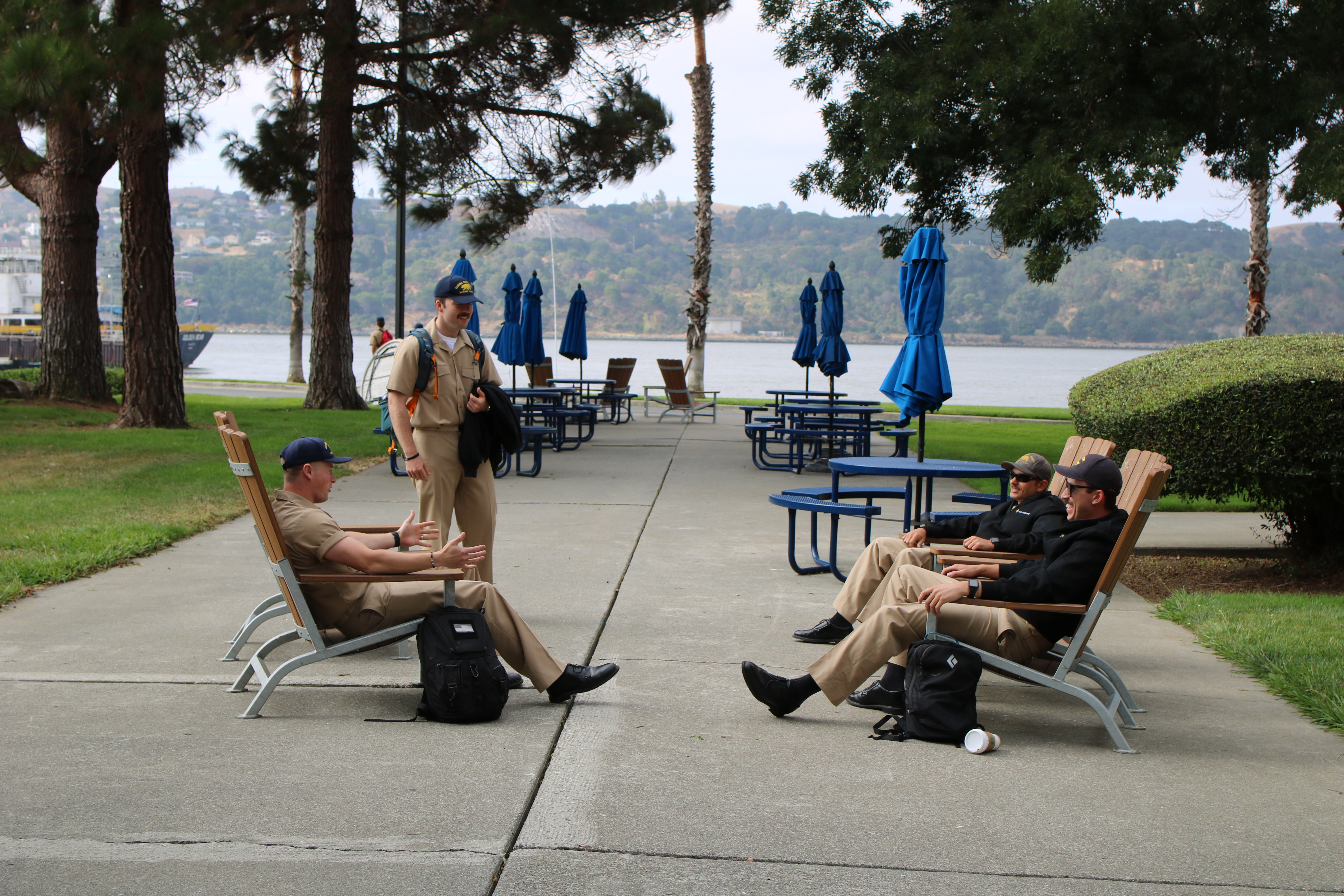 Campus shot of waterfront