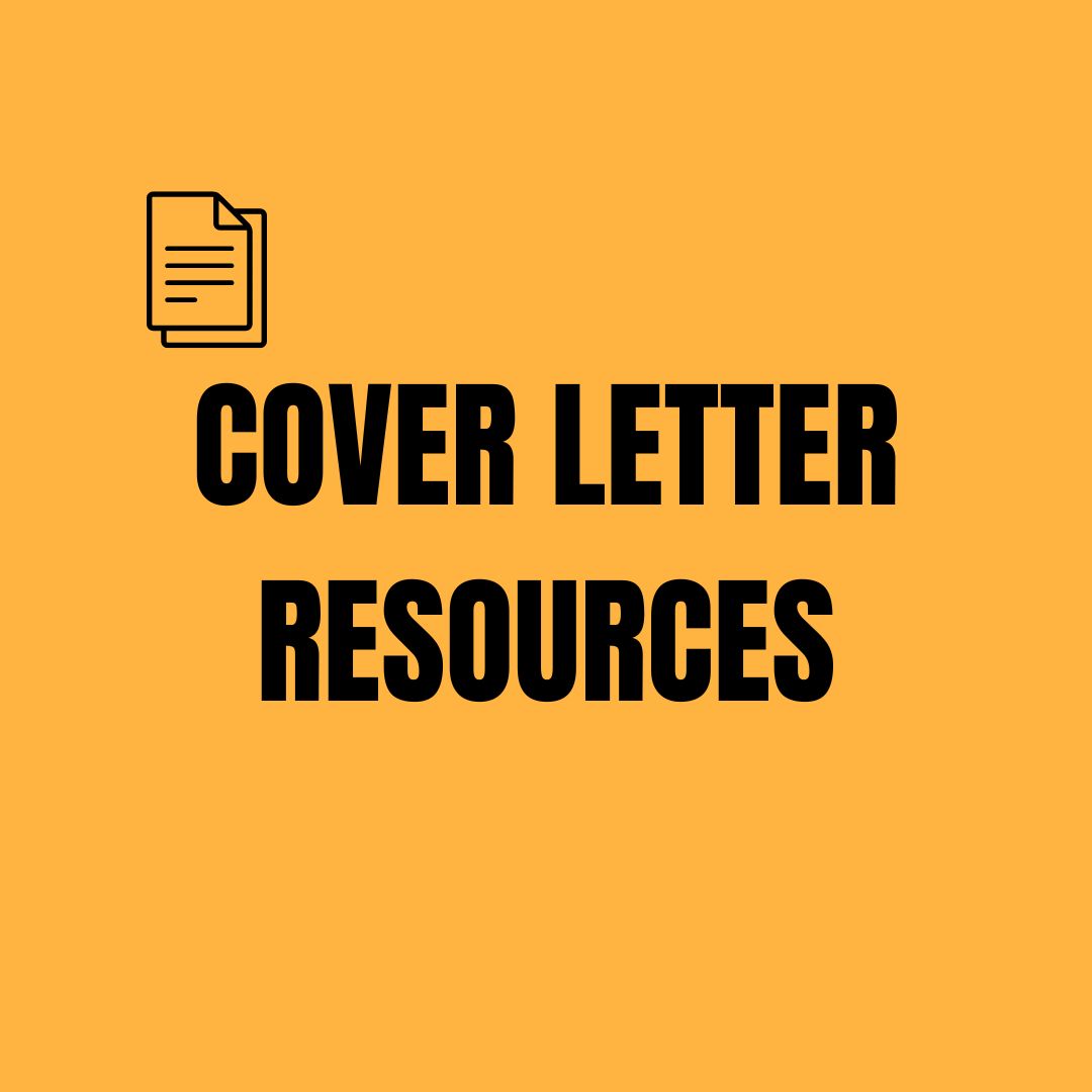 Cover Letter Resources