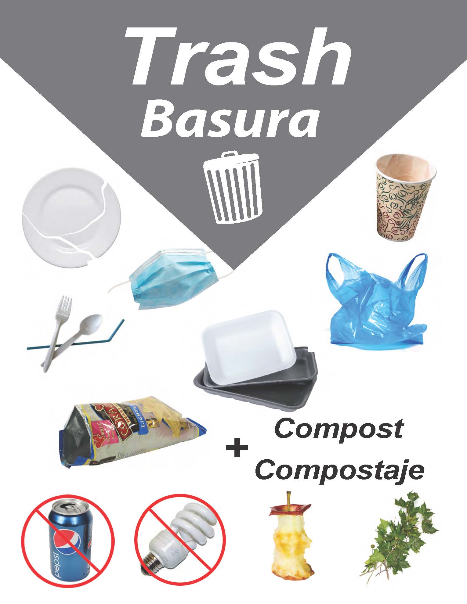 Trash and Compost poster