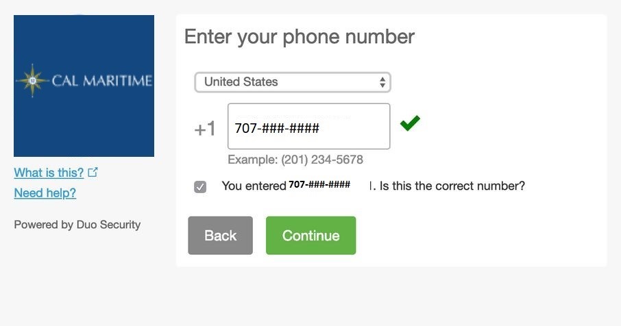 Enter your phone number